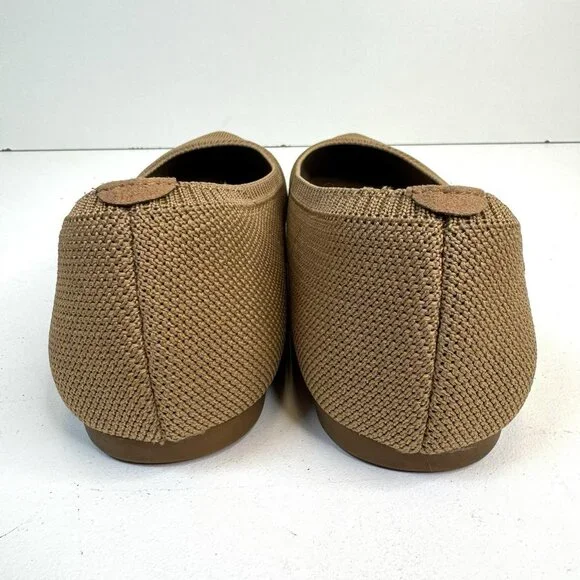 Vivaia Women's Tan Flats - Picture 5 of 9